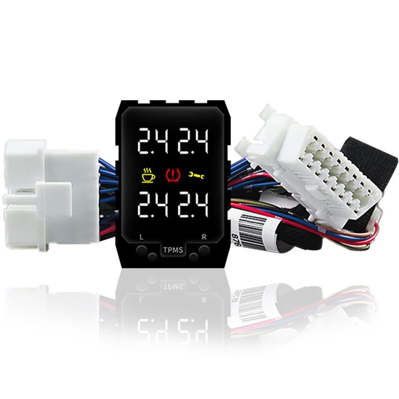 Däcktrycksvakt obd tpms lcd diagnostik för mitsubishi outlander 3 phev xpander eclipse cross mirage: För outlander 3