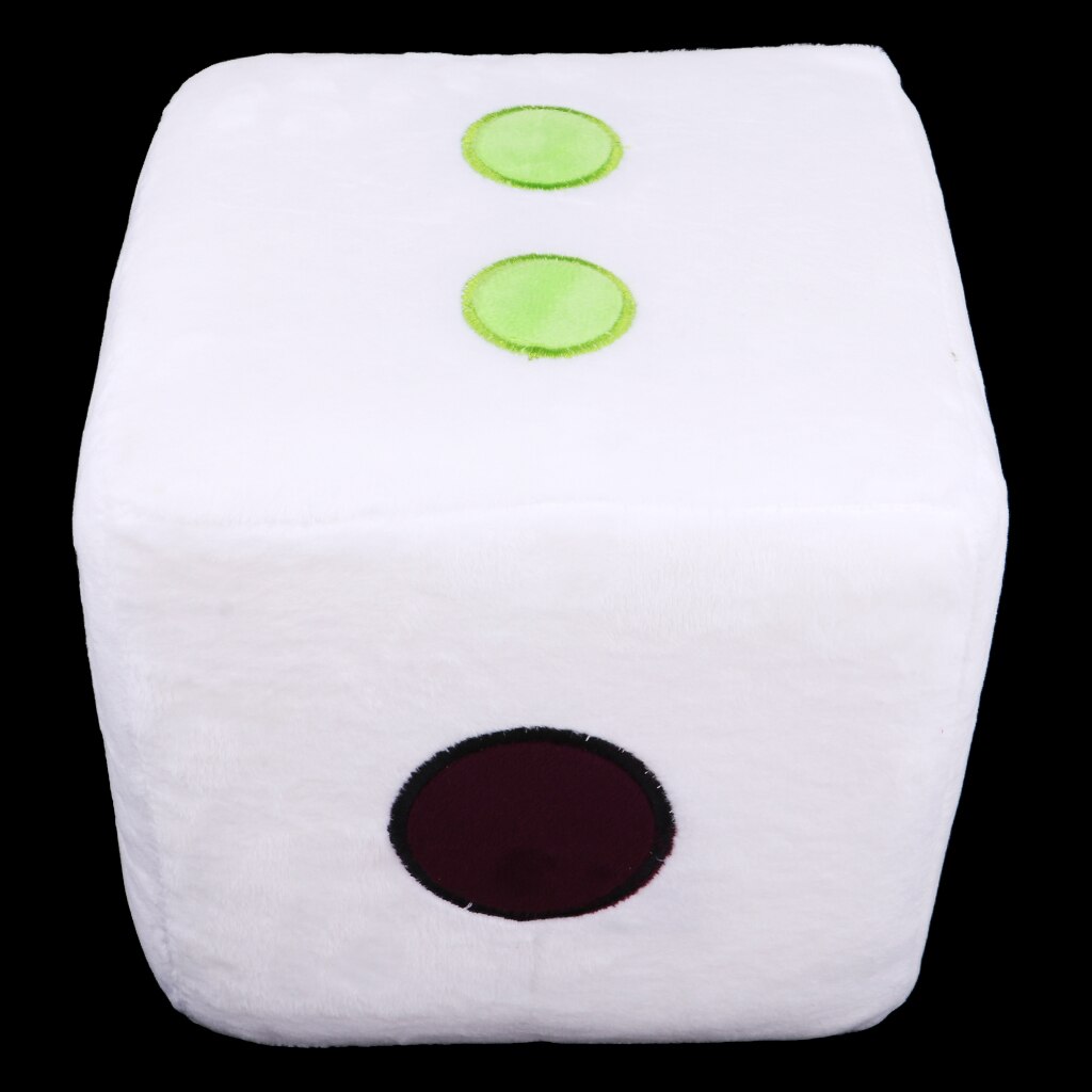 Grands dés en peluche en mousse de 20cm pour jouer, matériel pédagogique, jouet amusant, de fête: B