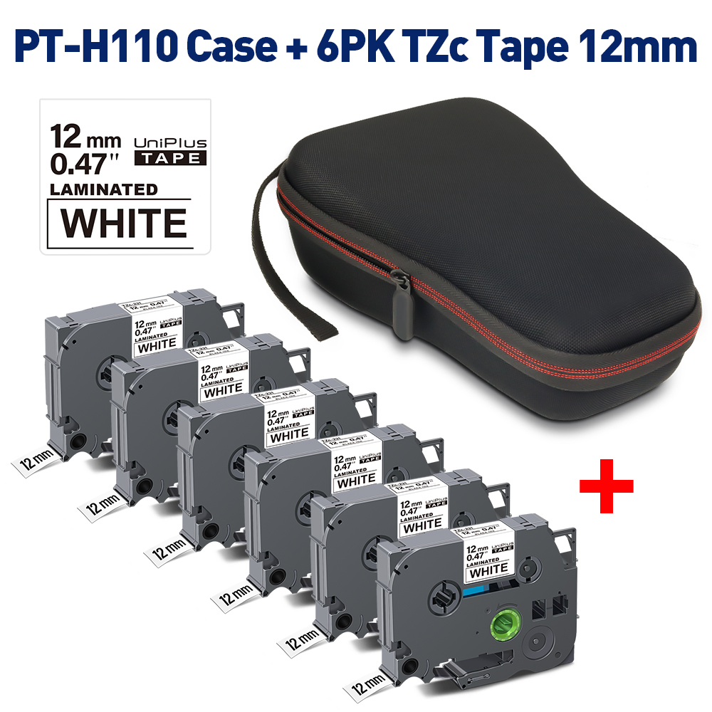 UniPlus Fit Brother P Touch PT H110 PT-H110 pth110 pth100 Label Maker Case Carrying Protective Box Portable Travel Business Bag