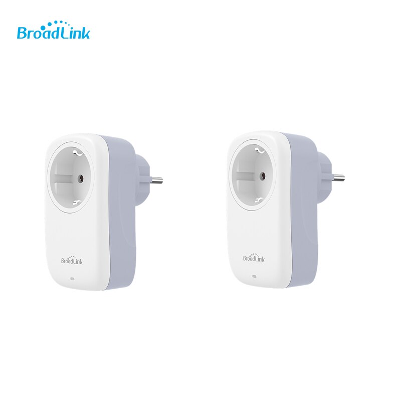 BroadLink SP4L Wifi Socket EU With Night Light Smart Home App Controle Voice Control By Alexa Google Home Automation: 2PCS