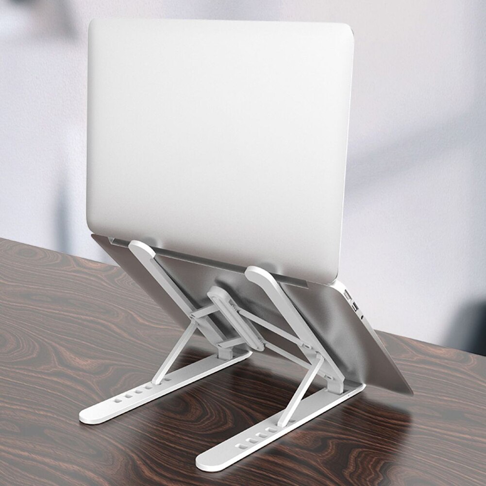 Laptop Stand Voor Macbook Pro Notebook Stand Opvouwbaar Aluminium Legering/Plastic Tablet Stand Beugel Laptop Houder Voor Notebook