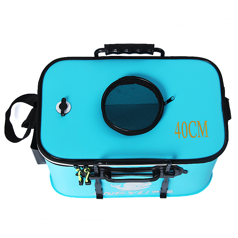 Seau pliant de grande capacité, 35l, de , 50cm, pour l&#39;extérieur, Camping, randonnée, sacs de pêche
