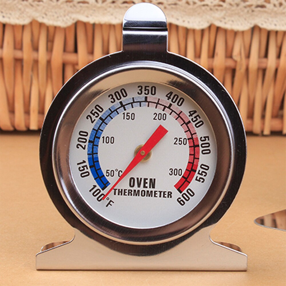 1Pcs Voedsel Vlees Temperatuur Stand Up Dial Oven Thermometer Rvs Gauge Gage Keuken Fornuis Bakken Levert