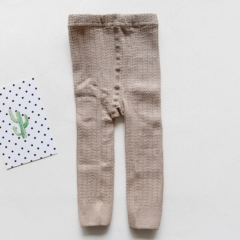 Pantalon bébé coton tricoté bébé collants enfants enfant en bas âge garçons filles cheville-longueur Flexible plus Leggings enfants décontracté Legging: 2 / 12-24M