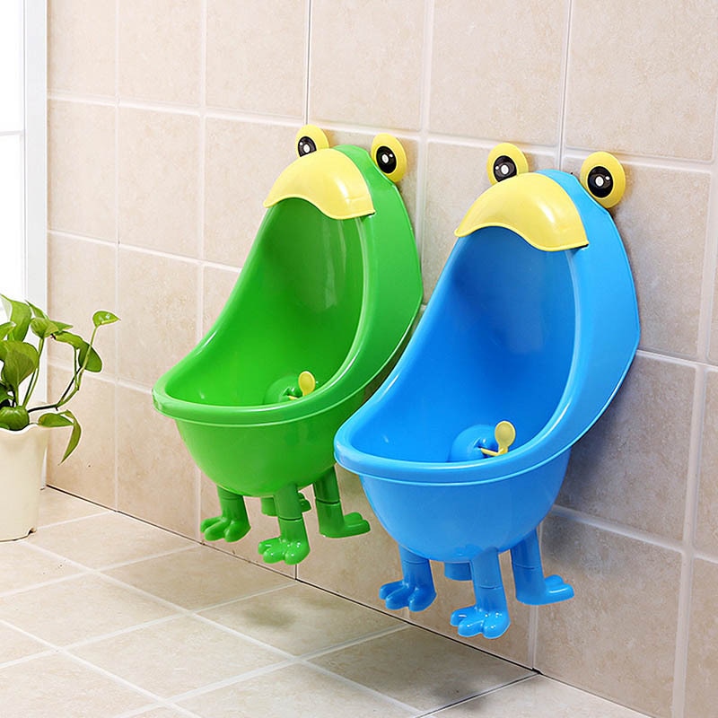Frog Shape Baby Potty Training Potty Standing Wall-mounted Urinals Toilet