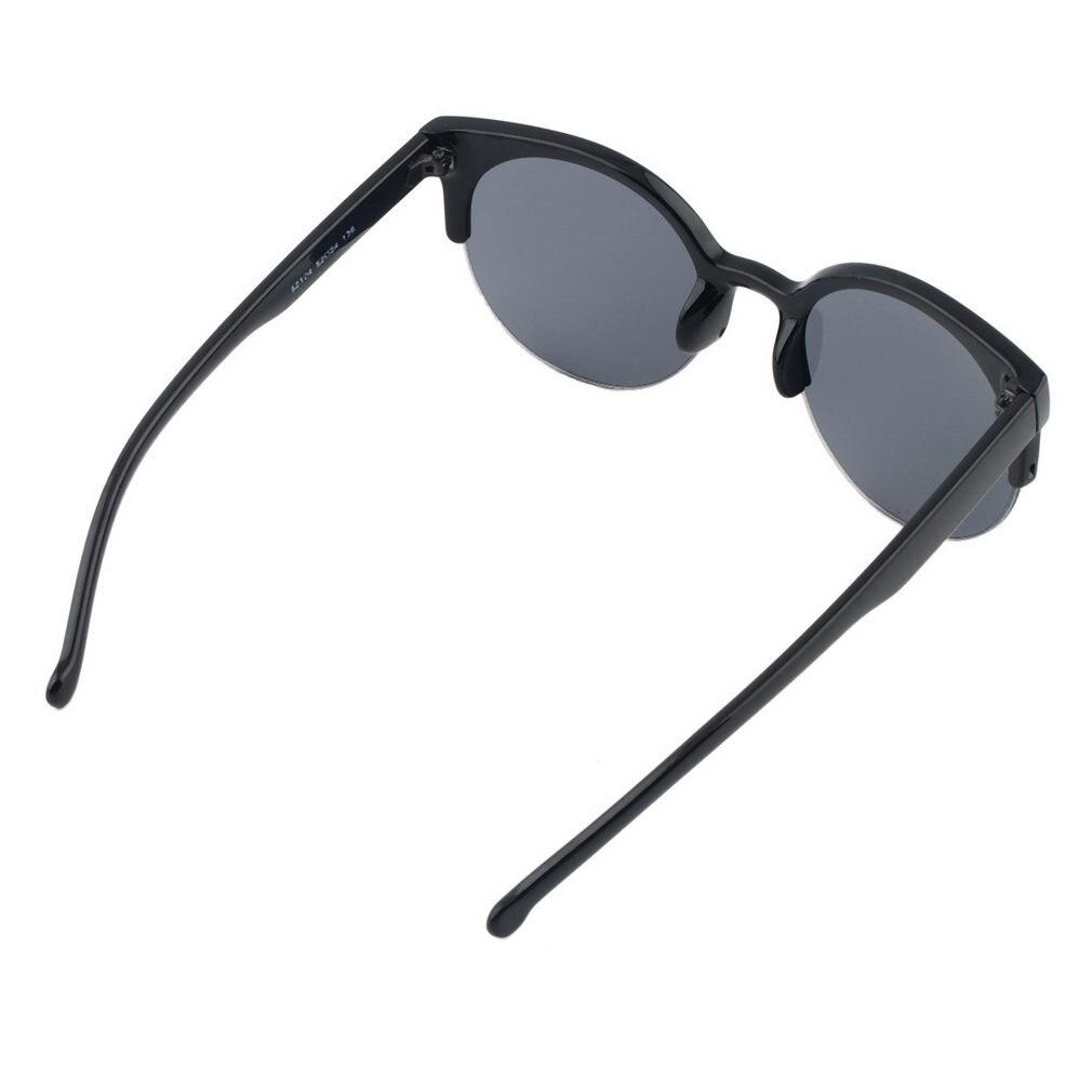 Gafas de sol de a la para hombre y mujer, lentes de sol Unisex con forma redonda, marco circular, clásico, sin montura, para exteriores