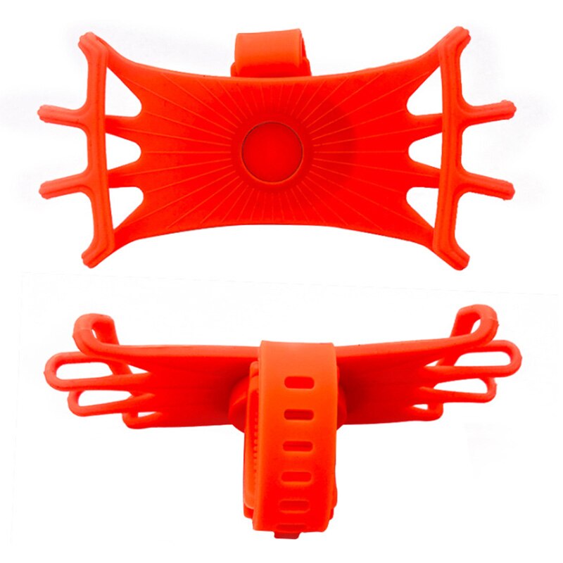 Pyörä puhelinteline polkupyörän kännykkäteline moottoripyörän tuki iphonelle samsung xiaomi gsm houder fiets: Punainen