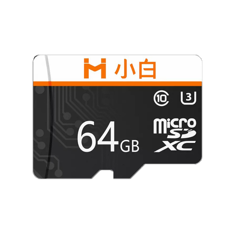 Xiaobai Micro Sd-kaart 32G 64G 128G 95 Mb/s 100 Mb/s Geheugenkaart Ondersteuning Apparaten Met Sd card Slot Voor Laptop Recorder: 64G