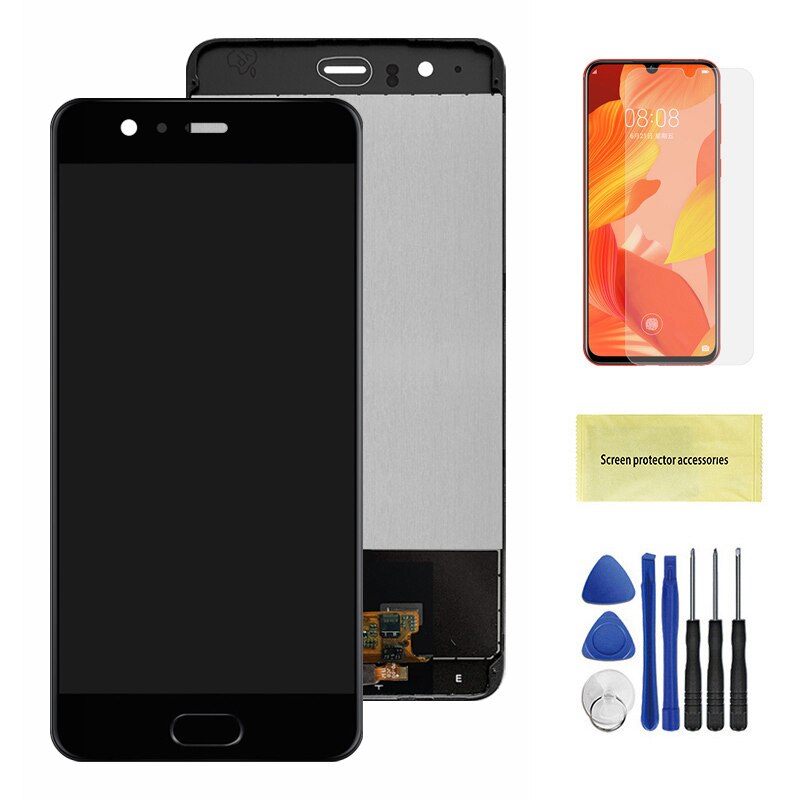 100% Test Display Voor Huawei P10 Plus Lcd Touch Screen Met Frame Digitizer Vervanging Voor Huawei P10Plus VKY-L09 VKY-L29 Lcd: Black With Frame