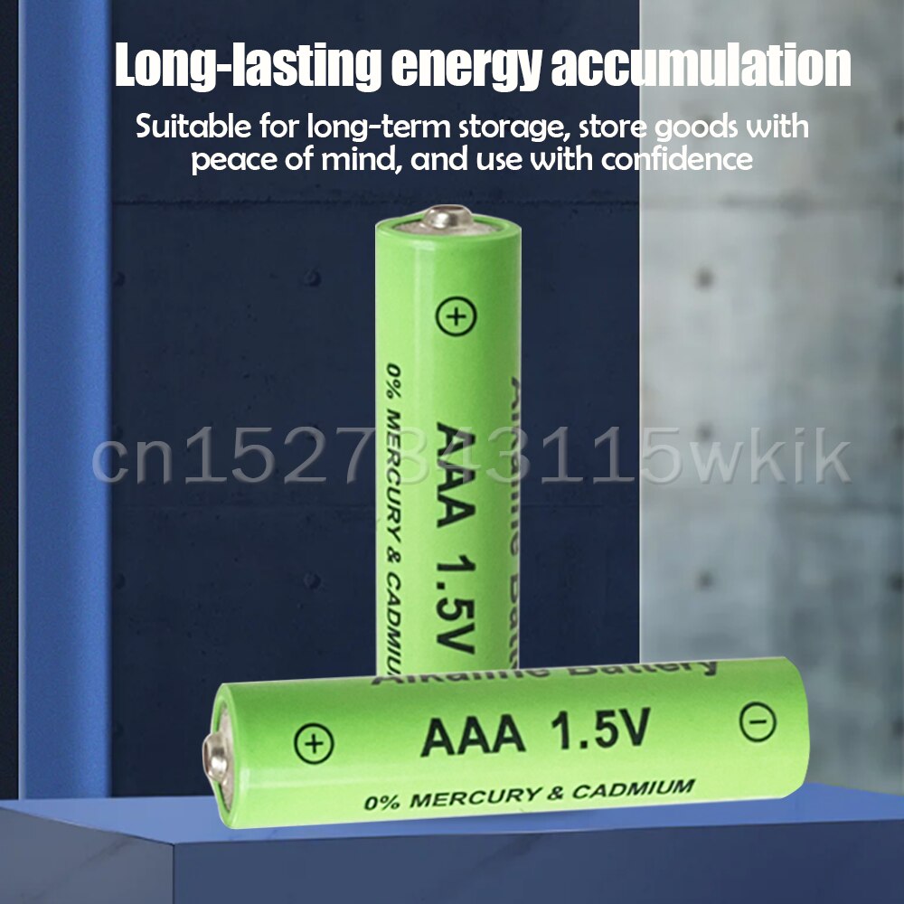 1-4PCS Rechargeable AAA 1.5V 2100mAh Alkaline Battery For Flashlight Toys Watch Wireless Keyboard Mouse PK Ni-Mh Battery 3A