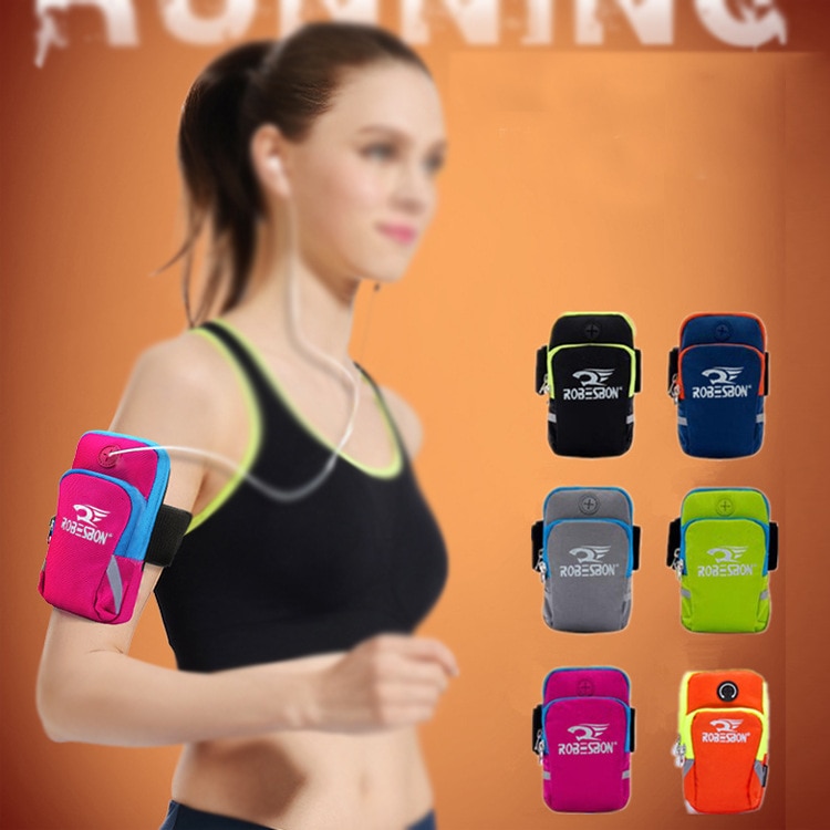 Running Mobiele Telefoon Armstrap Mannen En Vrouwen Sport Apparatuur Fitness Arm Bag Apple Rits Pols Zak