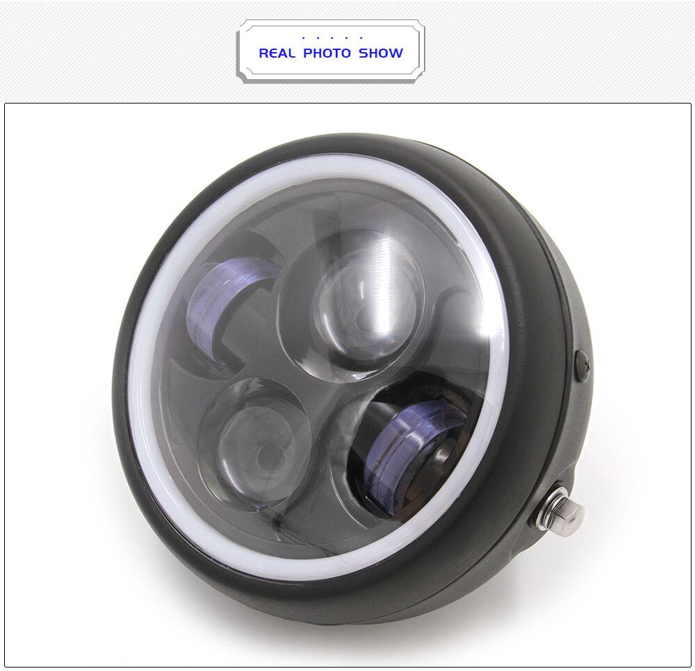 Motorcycle LED lamp headlight