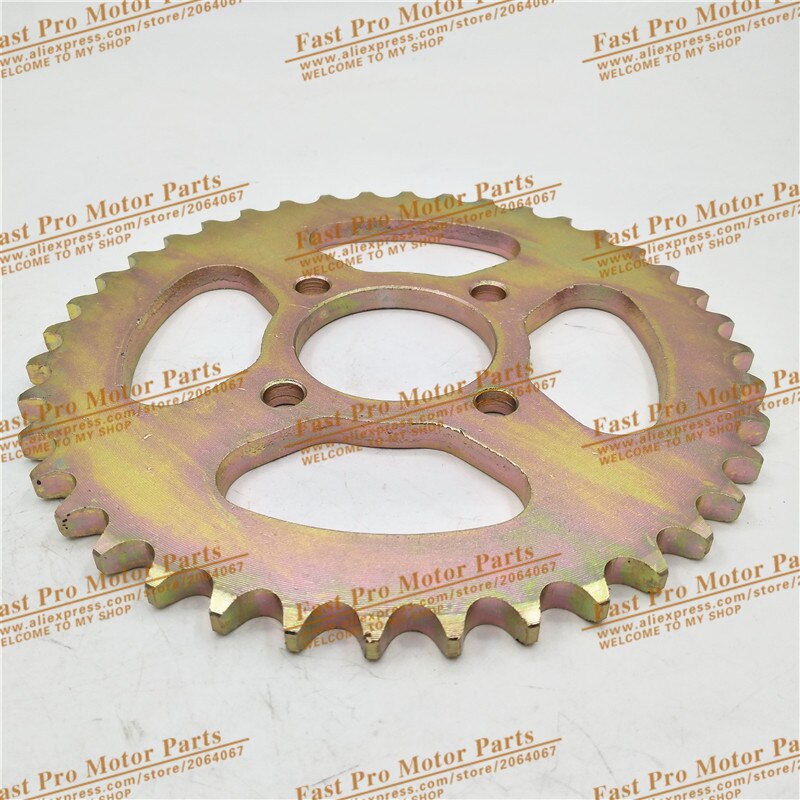 steel sprocket 530 40T tooth 58mm ATV go-kart 4 wheeled motorcycle rear chain sprockets for ATV 150-250CC