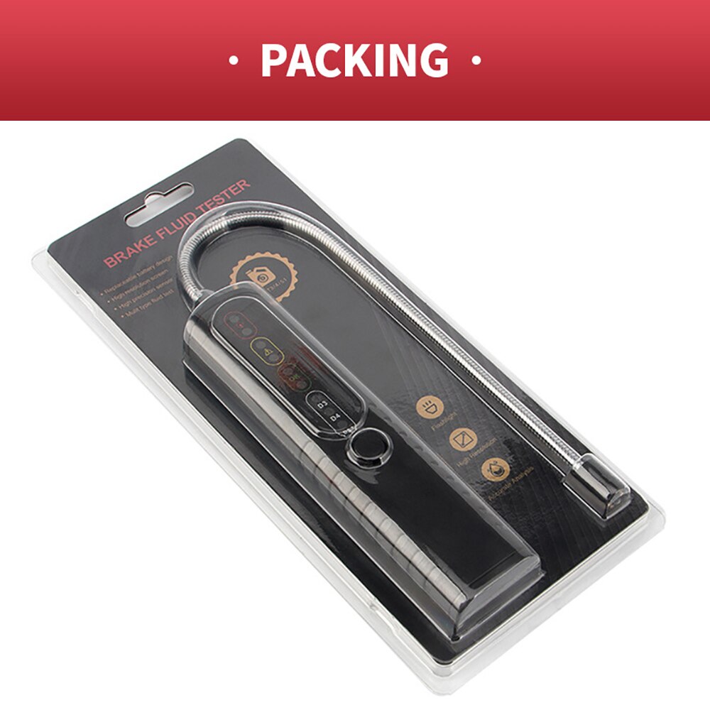 Commercial Auto Diagnostic Tool Powerful Car Brake Fluid Tester For Car/Bus/Truck: Default Title