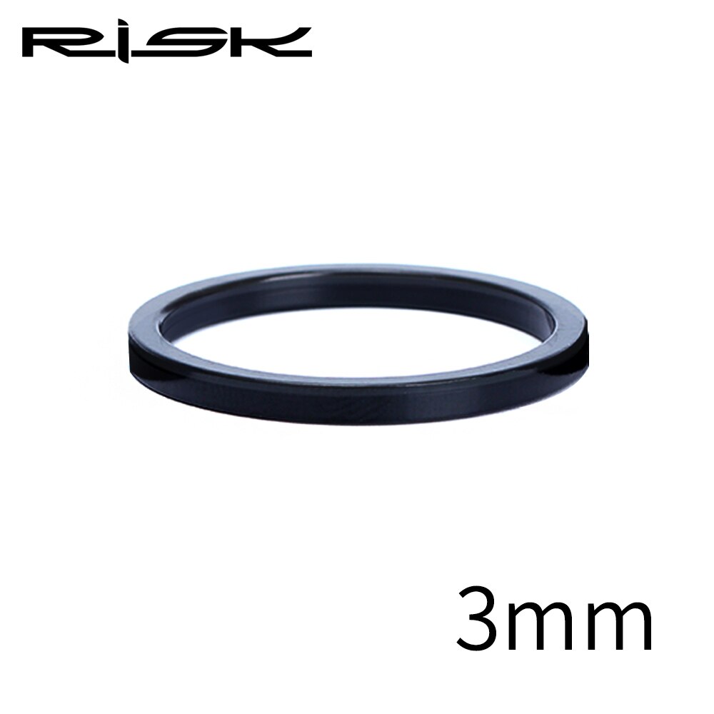 Risiko 2/3/5mm aluminiumslegering cykel justering headset afstandsstykker cykelgaffel spændeskive frempind hæve styr ring cykel tilbehør