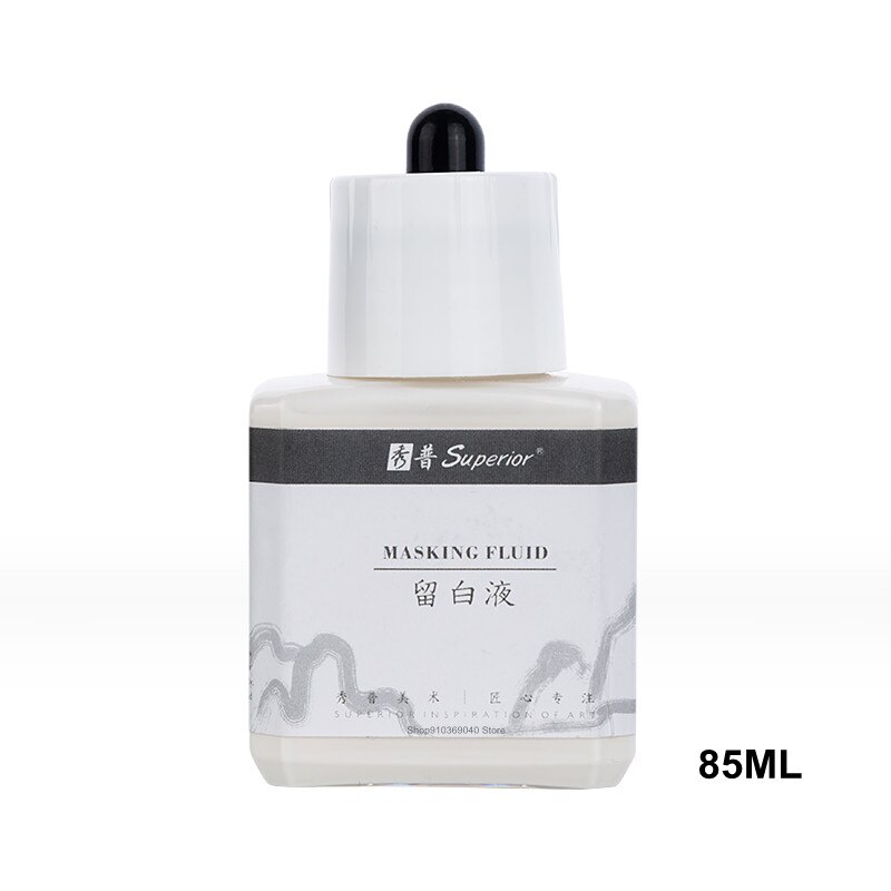 Acuarelas blancas, 15/25/85ml, líquido en blanco, herramientas de arte, pintura, suministros de arte: 85ML