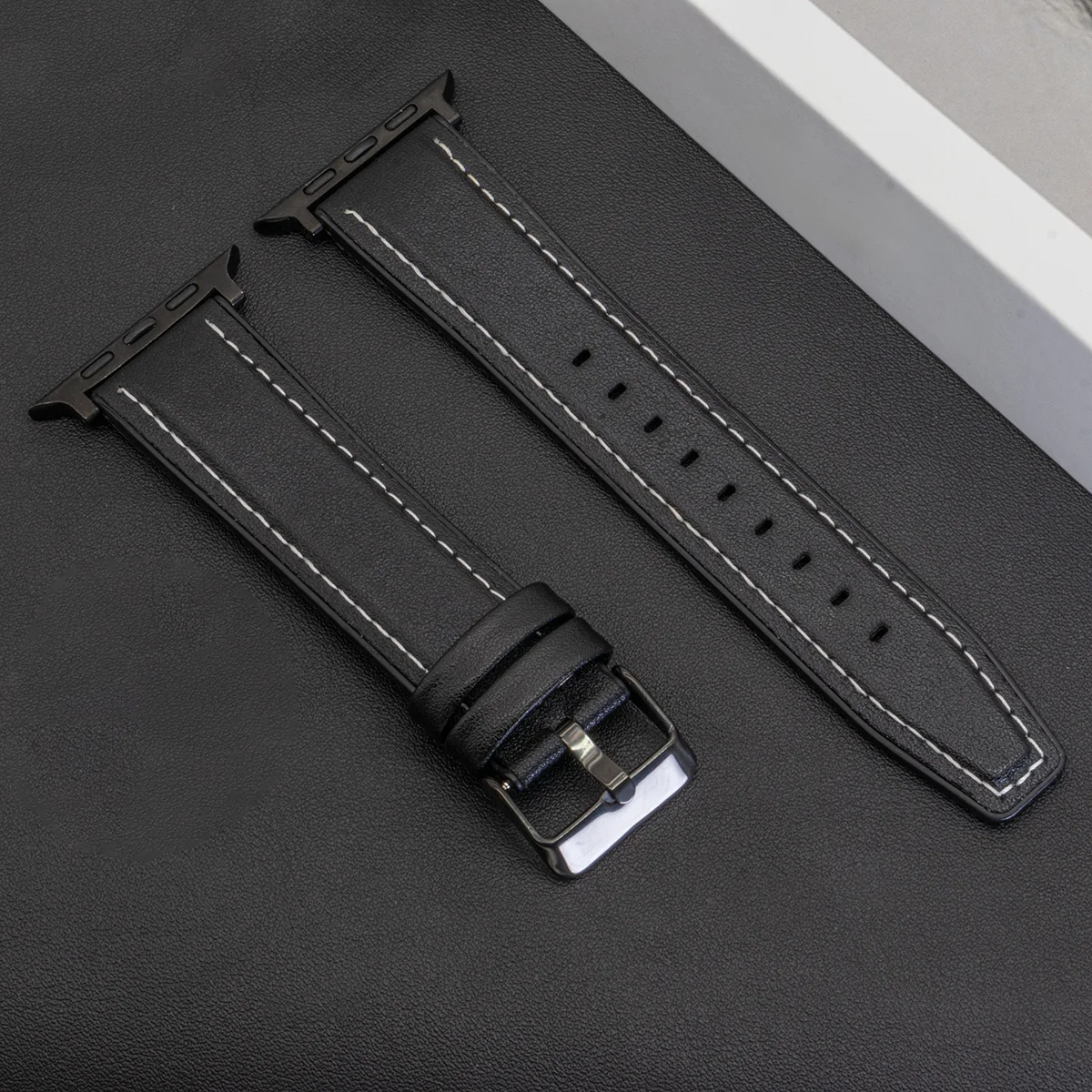 voor Apple Watch Series 10 46 mm 42 mm lederen band 9 8 7 band 45 mm 41 mm SE 6 5 4 44 mm 40 mm band Iwatch Ultra 2 1 49 mm armband