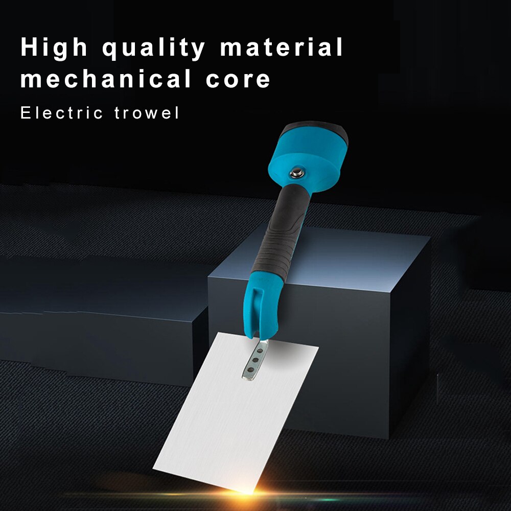 Rvs Elektrische Stukadoors Mes Automatische Gevelbepleistering Tool Metselwerk Oplaadbare Stukadoors Tool Elektrische Troffel