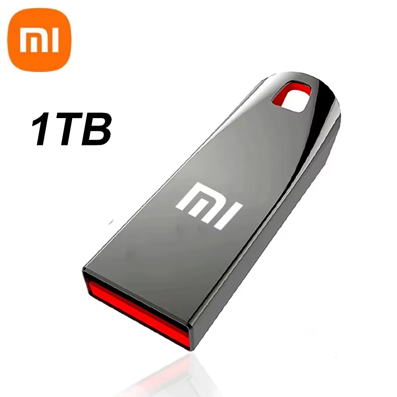 Xiaomi 2 TB USB-Flash-Disk Metall-Flash-Laufwerke High Speed Pendrive 1 TB 512 GB 256 GB tragbares USB-Laufwerk Wasserdicht Memoria USB 3.0: Grau