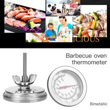 Praktische Vlees Roestvrijstalen Thermometer Voedsel Elektronische BBQ Handig