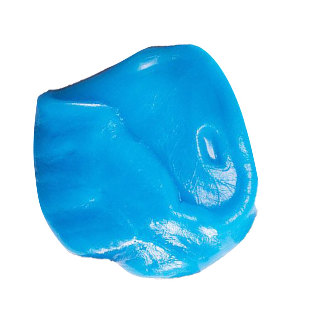 Arcilla limpiadora de barro para coche, herramienta de limpieza de polvo reutilizable para teclado de ordenador de casa al aire libre, color azul