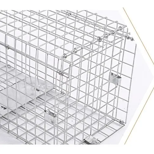 Cat Cage Catching Tool Large Folding Mousetrap cat trap Humane Live Animal Trap Reusable for Small Dogs Raccoons Cats Groundhogs