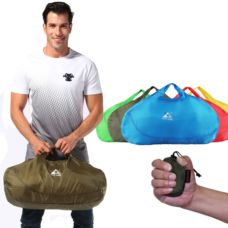 Opvouwbare bagagetas, reistas opvouwbare plunjezak voor vakantie gym sport lichtgewicht reisbagage tas opbergzakken organisator grote maat blauw rood ( donkerblauw), Donkerblauw