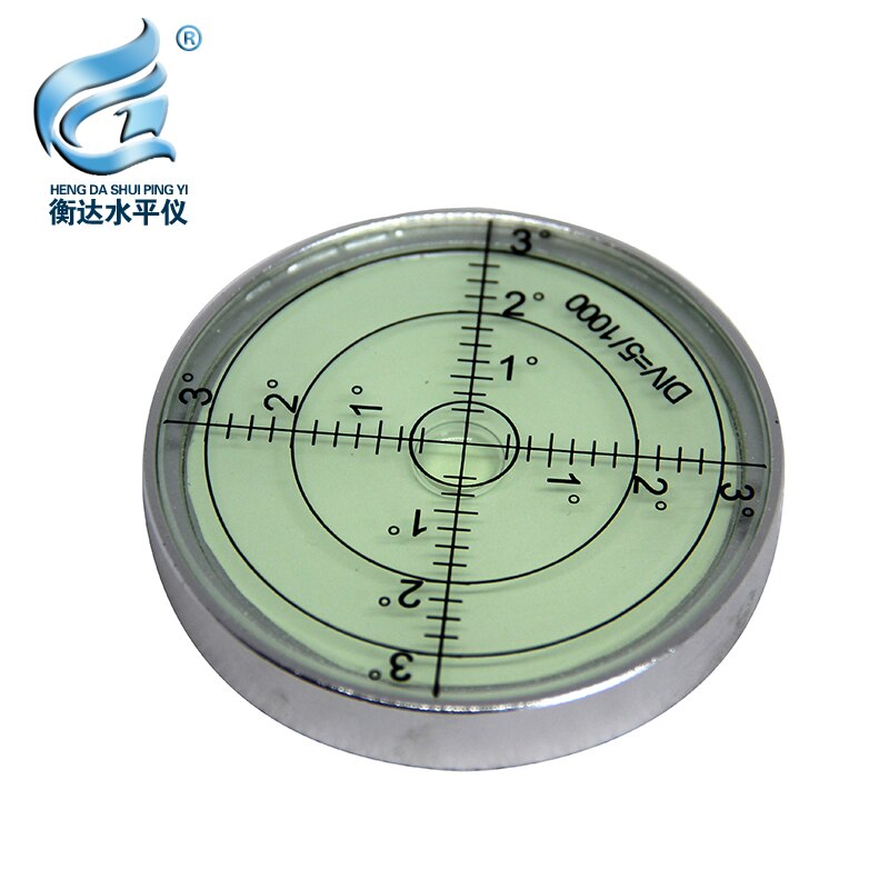 Bubble level high-precision level bubble Vientiane level magnetic level round horizontal bubble luminous horizontal beads
