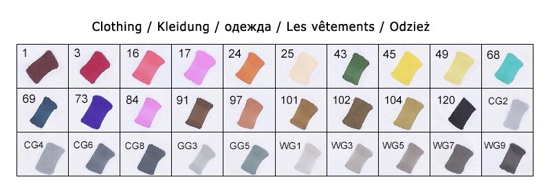 Touchfive Markers 12/24/30/40/60 80/168 Colors For Draw/Sketching/Alcohol/Dual Tip/Marker Sketchbook Artist Supples: 30 Colors Fashion