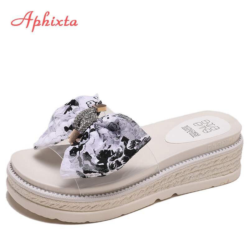 Dames sandalen Chunky Heel Fish Mouth Sandals 2022 Zomer Strandvakantie High Heel Wedge | NL