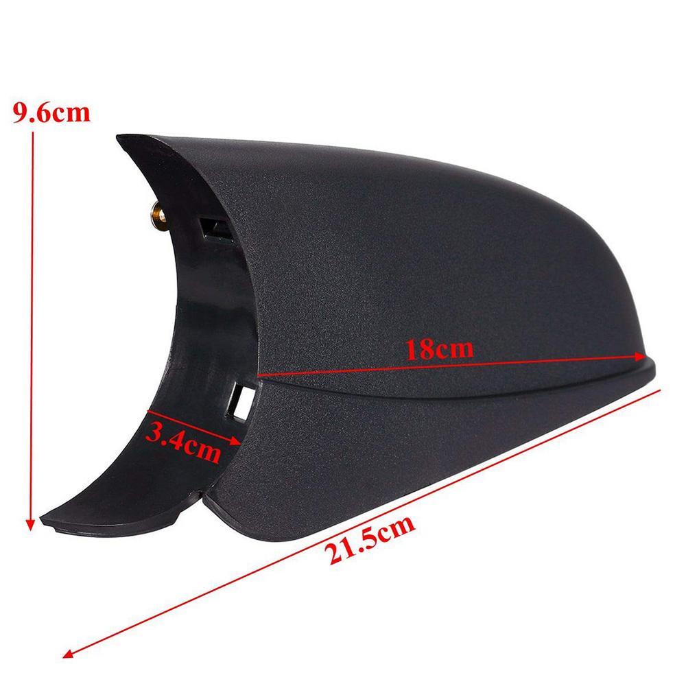 Wing Mirror Cover Wing Mirror Cover Lower Holder Base For Vauxhall For Opel Astra H MK5 04-09 Car Accessories: black