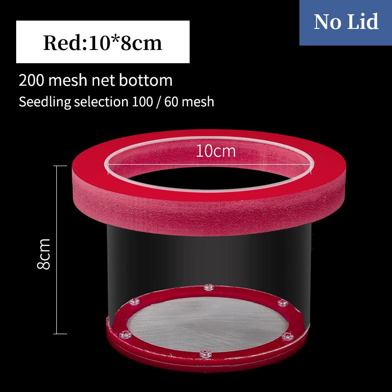 Suspended Fish Tank Breeding Isolation Box Transparent Acrylic Aquarium Incubator Multifunctional Spawning Room Fish Supplies: PURPLE