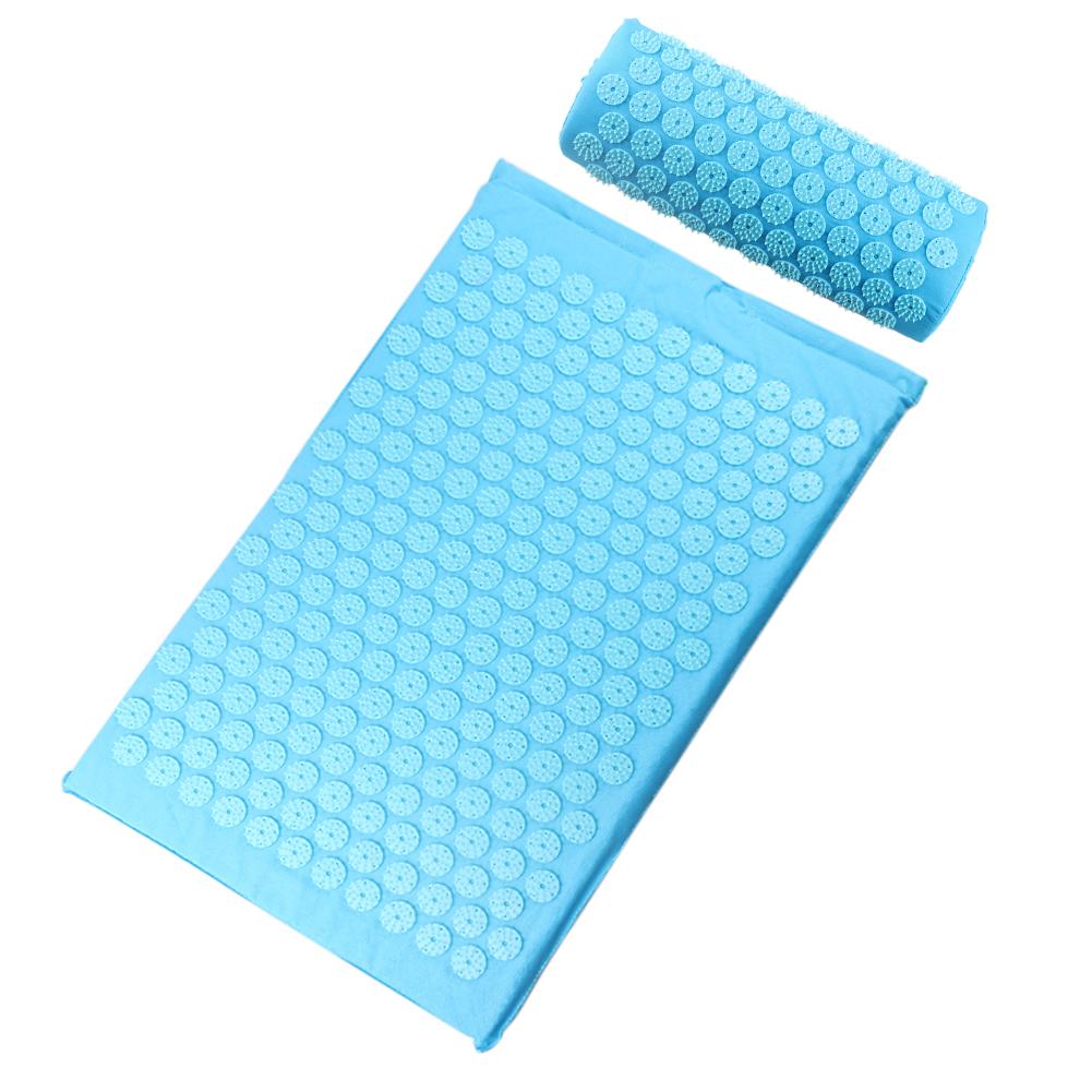 Acupressuur Massager Mat Ontspanning Relief Stress Tension Body Met Kussen: A4 Mat with Pillow