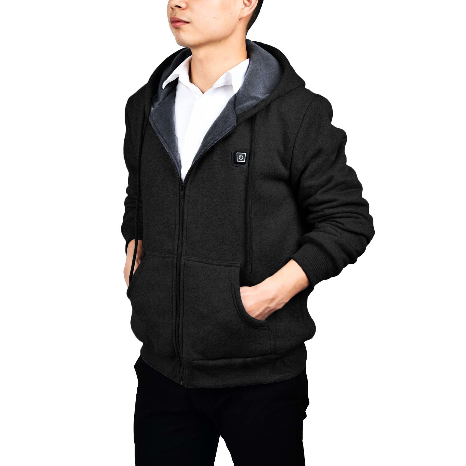 Men's Heated Work Jacket - USB Infrared Heating - Breathable - Winter Thermal Outdoor Clothing