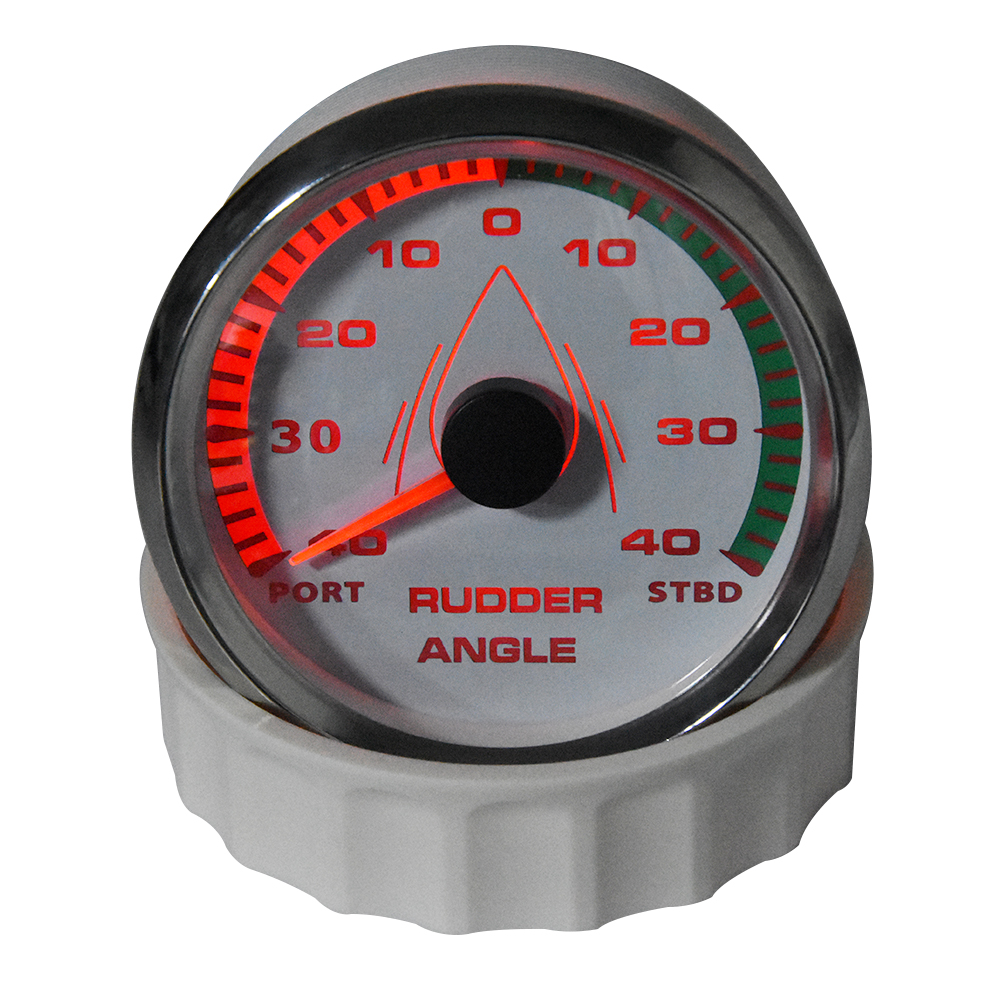 85mm Stiefel rüder Winkel Messgerät + Sensor 12v 24v 0-190 Ohm Meter Marine Anzeige mit paarung Sensor 7 farben Edelstahl