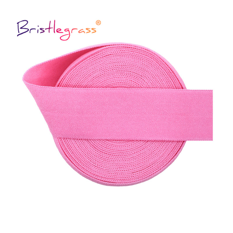 BRISTLEGRASS-cinta elástica FOE de licra, 100 yardas por rollo, 3/4 ", 20mm, mate sólido, no brillante accesorios de costura accesorios de costura costura accesorios novedosos cintas decorativas para costura: Verde oscuro / 2M