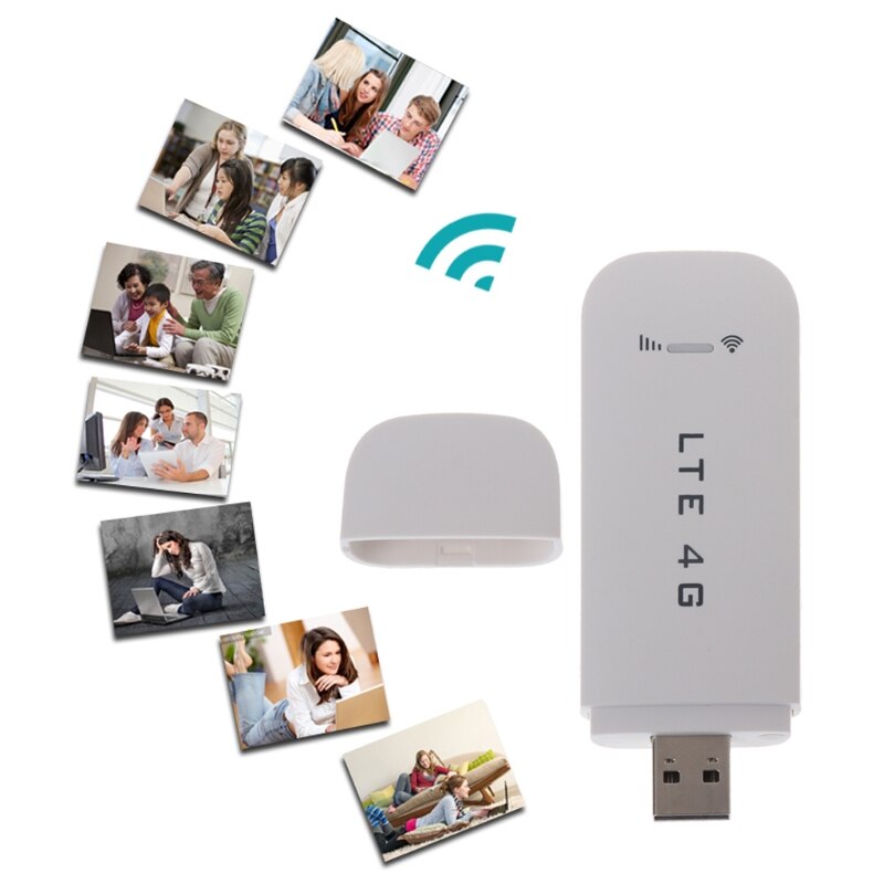 4g lte usb modem netwerkadapter met wifi hotspot simkaart 4g draadloze router