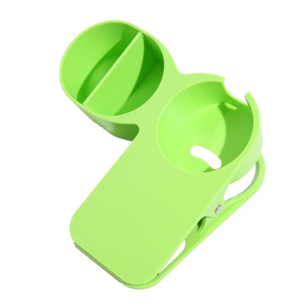 Convenient Bottle Stand Clamp Adjustable with Storage Case Flexible Office Storage Cup Holder Clip