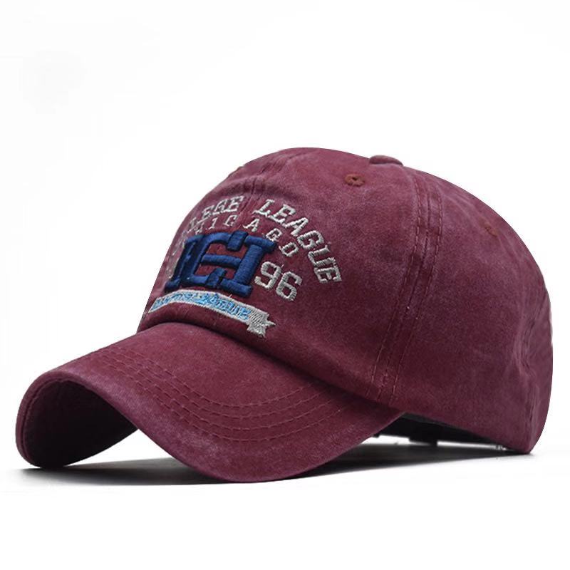 aankomst eenvoudige stijl streetwear brief patroon katoen mesh baseball cap dad hoed