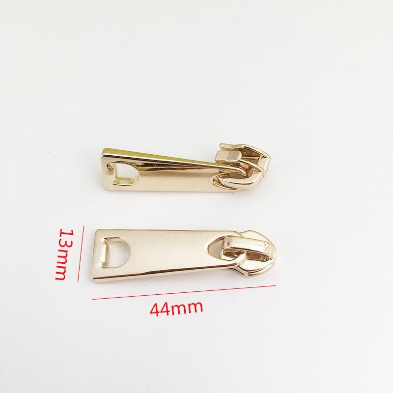 5 pièces 5 # fermeture métallique pour fermetures à glissière en Nylon sac vêtements Zipps tête tire Zip Kits de réparation bricolage accessoires de couture: No3