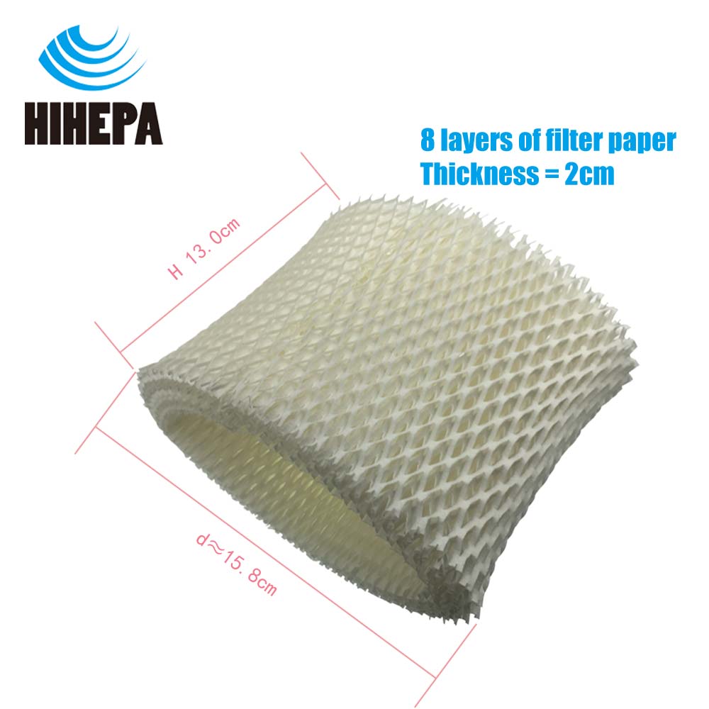 2pcs Humidifier Wick Filters for Honeywell HCM-1000 HCM-2000 HCM-500 HCM-600 Humidifier Parts Fit Honeywell HAC-504AW HAC-504W
