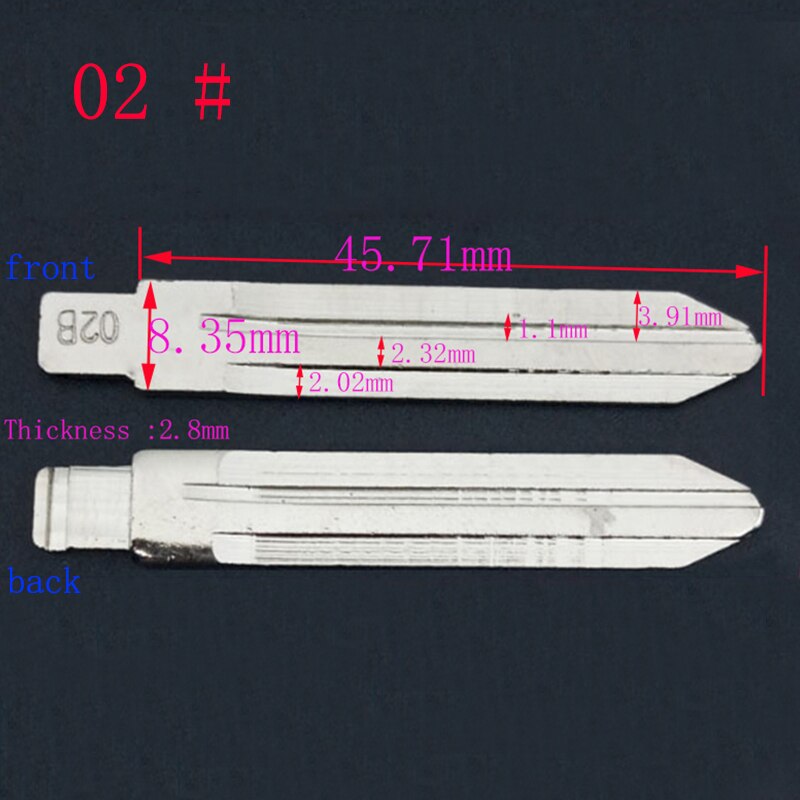 Sleutelhanger Met Flip Sleutel B94 Afstandsbediening Met Key Ongecensureerd Blade Voor Starline B94 Twee Manier Auto Alarm Auto Beveiliging