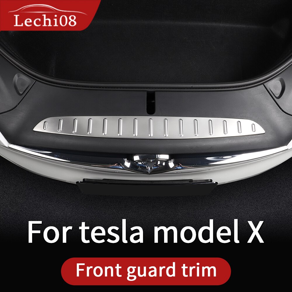 Frontskyddspanel för tesla modell x tillbehör tesla modell x interiör tillbehör