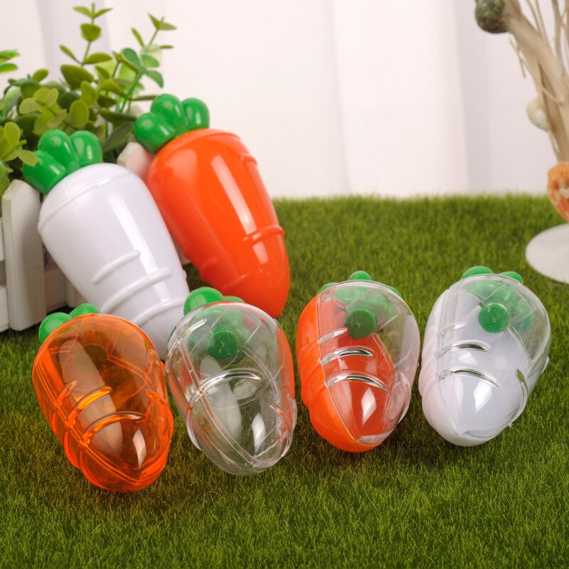 5/3/1Pcs Clear Pasen Plastic Wortelen Creatieve Pasen Geschenkdoos Decoratie Voor Thuis Verjaardag Baby Shower kids Gunsten Dozen Snoep
