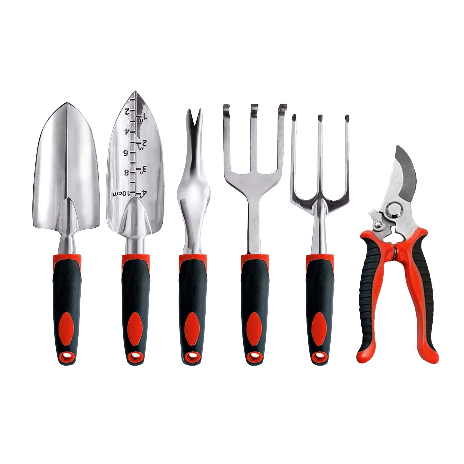 Six-piece Gardening Tool kit Lightweight Aluminum Gardening Tool Kit Garden garden tools Combination садовый инструмент