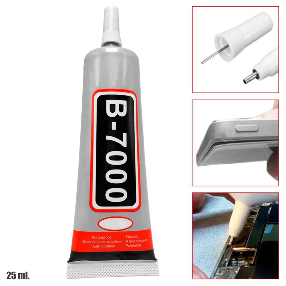 OcioDual Pegamento Adhesivo Universal B-7000 para Pegar Pantalla