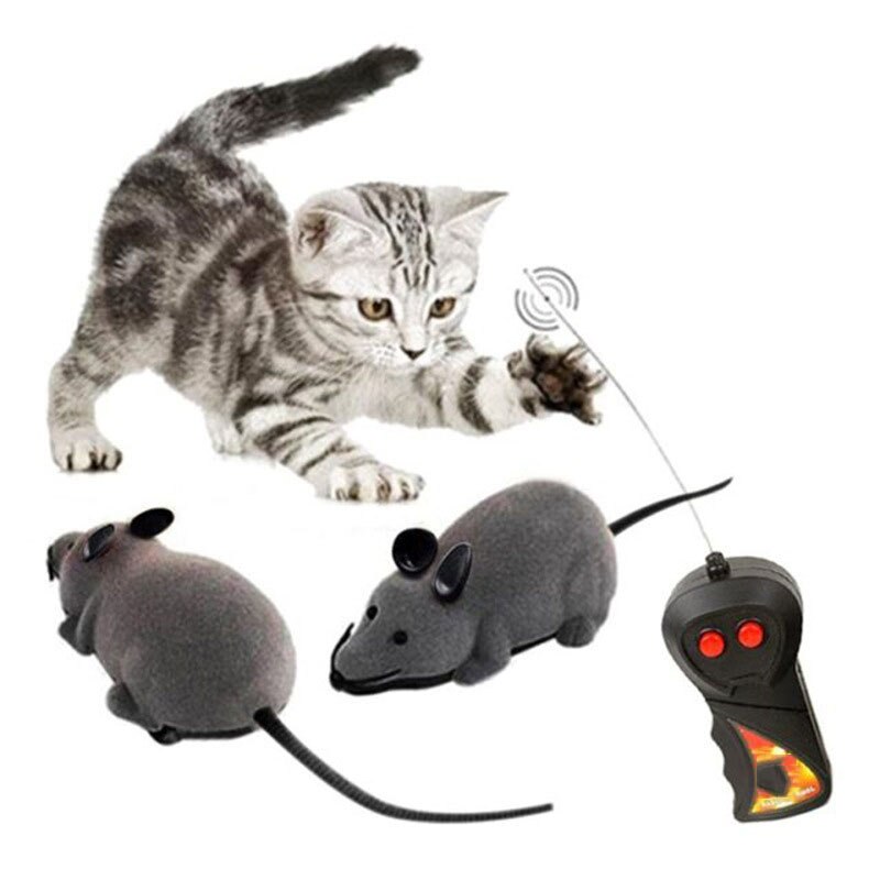 Muis Speelgoed Draadloze RC Muizen Kat Speelgoed Afstandsbediening Valse Muis RC Kat Grappige Spelen Muis Speelgoed Voor Katten