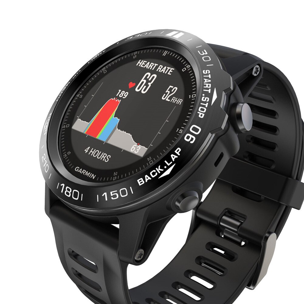Correa protectora para reloj deportivo inteligente Garmin Fenix 3/3 HR, accesorios de repuesto, anillo de bisel circular de Metal de acero inoxidable