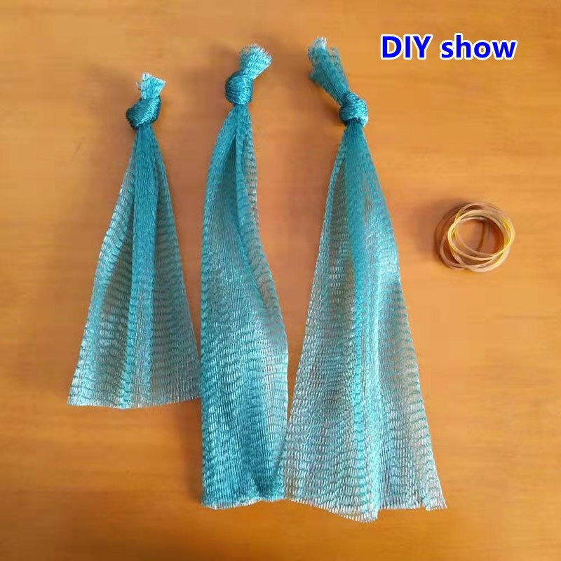 Cylindrical mesh Self made inverted beard mesh Monofilament fishing net Shrimp net bag net cage raw material