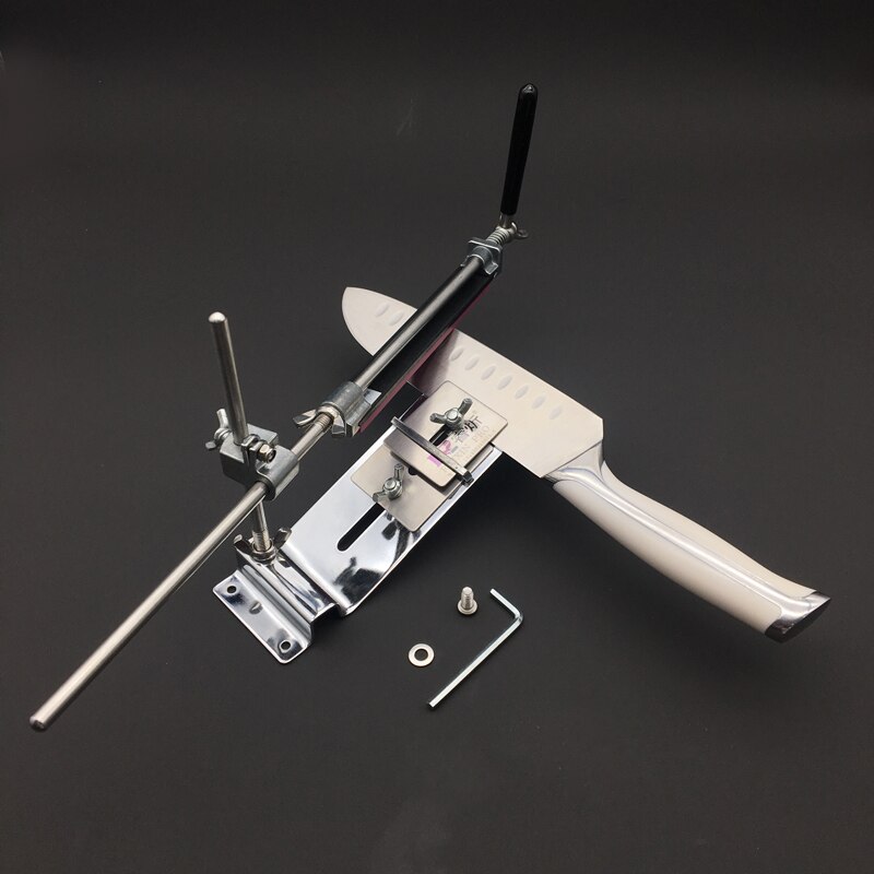 1/2/3/4Pcs fixed knife sharpener Angle sharpener white alundum 240 400 600 1000# Kitchen tools sharpening system